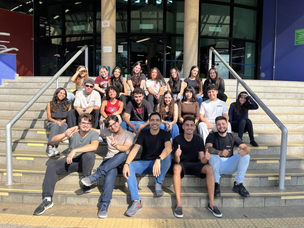 Emilio Alves DON com a turma do HiCampi.